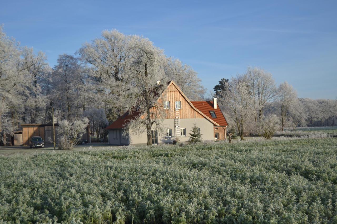 Zum Heuerling Ferienwohung Im Alten Stall Mit Sauna Versmold Exterior photo